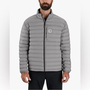 Carhartt Men's Light Gray Puffer Jacket